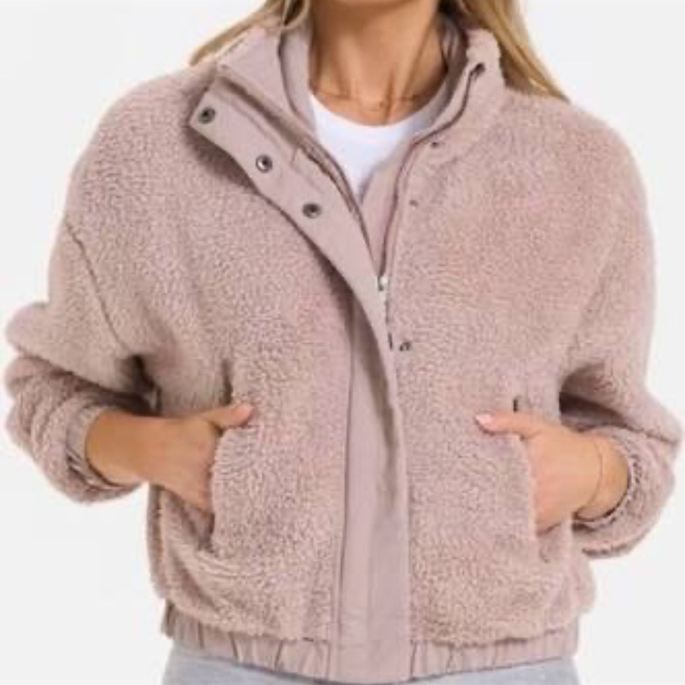Vuori cozy Sherpa Jacket Umber Pink